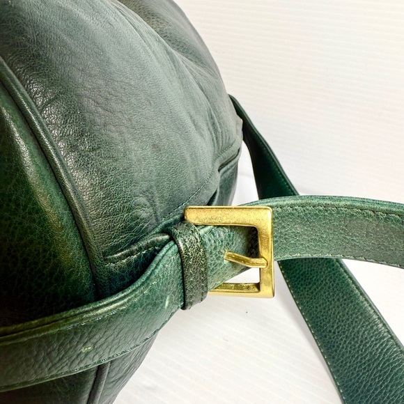 Green Leather Shoulder Bag - Picture 6 of 12